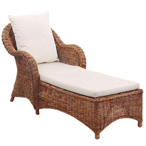 Poltrona chaise longue in pulut 160X70H87 